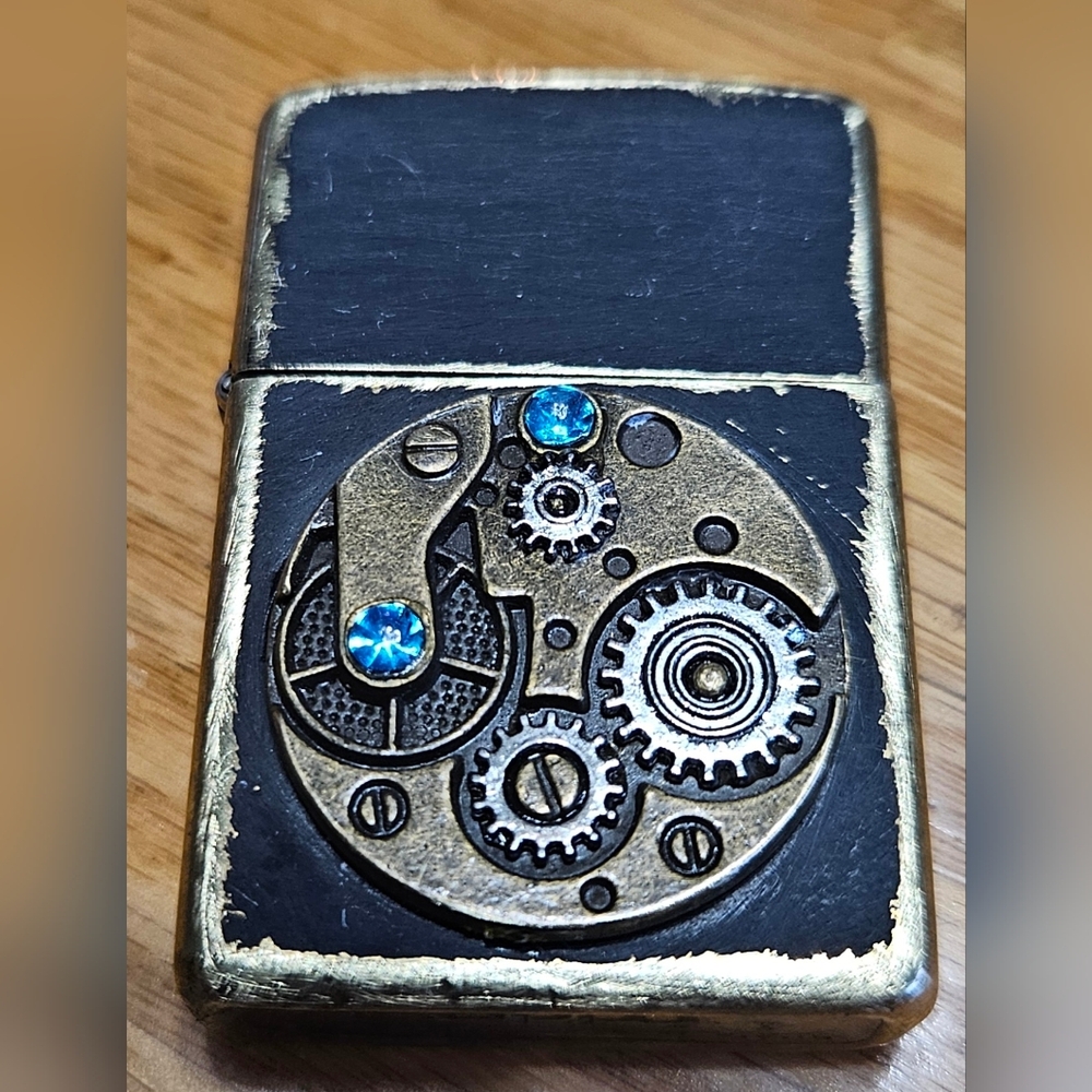 Steampunk Gear Design Lighter